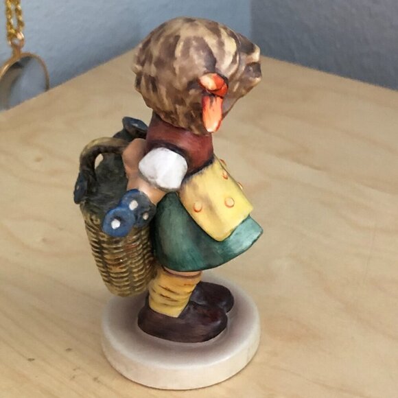 Hummel Bashful Figurine - 377 1971 W Germany - Picture 3 of 7